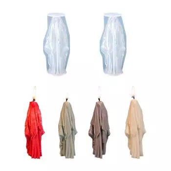 Формы для ароматизированных свечей Wizard для изготовления свечей, принадлежности для самостоятельного изготовления, гипсовая силиконовая форма для эпоксидной смолы, украшение