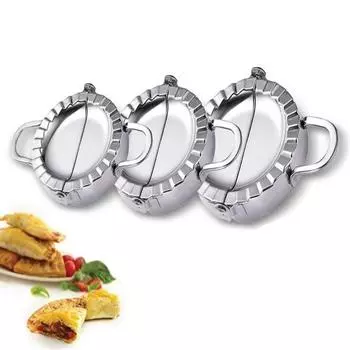 Формы для изготовления пельменей из нержавеющей стали, коврик для выпечки, равиоли, эмпанада, пресс-форма, вареники, обертка для мясного пирога, кондитерские инструменты 2.95 inch