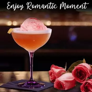 Формы для льда в форме розы, большие лотки для кубиков льда размером 2,5 дюйма, из которых можно сделать 4 гигантских милых формы для ледяных шариков в форме цветка