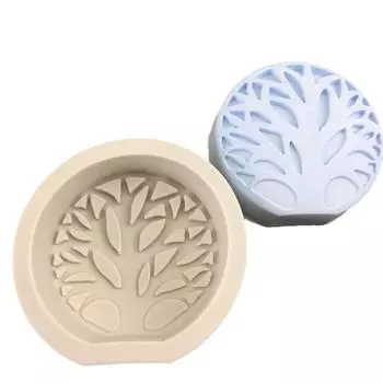 Формы для мыла, формы для свечей, силиконовые формы для рукоделия, форма дерева, глиняная форма, силиконовый материал, идеальный подарок для любителей ручного изготовления