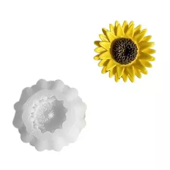 Формы для поделок Формы для 3D-моделирования цветов Формы для проектов Формы для свечей в форме цветов Подходящие для поделок и выпечки 1052