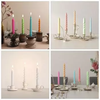 Формы для свечей в форме спирали, силиконовая форма, форма для восковых свечей ручной работы, прочные формы из эпоксидной смолы, формы для литья ароматерапии/ароматов 5