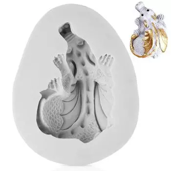 Формы для украшения торта, леденцы, помадка, конфеты, инструмент для выпечки, шоколадные украшения, кухонный силикон для выпечки белый