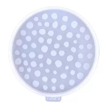 Формы с леопардовым принтом в горошек, круглые формы для хранения, силиконовые формы для подставок из агата, глянцевые формы для изготовления поделок своими руками A