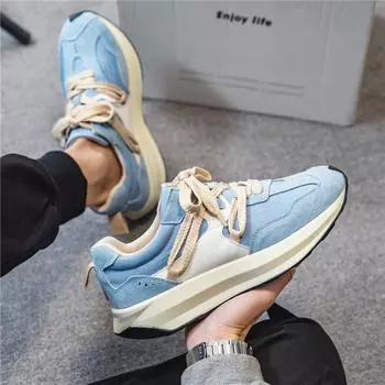 Forrest Gump men s shoes live autumn breathable viral trends versatile sports board shoes men s casual retro dad trendy shoes 41