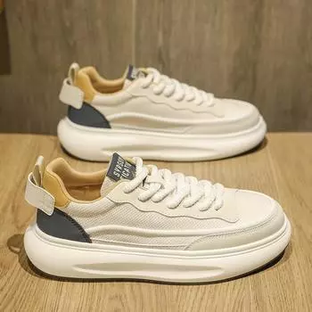 Forrest Gump men s shoes summer breathable mesh Quanzhou sports shoes high-end men s board shoes casual height increase white tide shoes 39