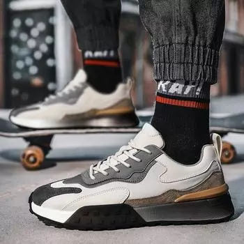 Forrest Gump men s shoes winter 2024 new retro men s casual running sneakers spring versatile dad trendy shoes 39