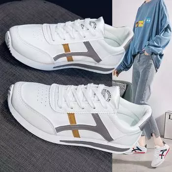 Forrest Gump женские весенние дышащие легкие нескользящие белые повседневные спортивные кроссовки 2025 года Size 36