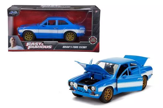 Форсаж литой автомобиль FORD ESCORT RS2000 MK1 124 BRIAN S