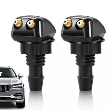 Форсунка омывателя лобового стекла, 2 шт., обратный клапан омывателя лобового стекла, автомобильная замена для автомобильных аксессуаров CHINA