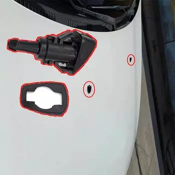 Форсунка омывателя ветрового стекла автомобиля для Hyundai Kia Optima 3-го и 4-го поколения 2020-2019 Sorento 2-го и 3-го поколения 2009-2020 гг. 1X