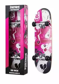 фортнайт скейтборд розовый медведь