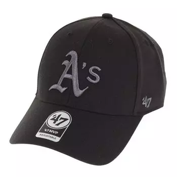 Forty Seven Athletics 47 MVP Cap (47) B-MVP18WBV-BKJ (Черный/FF/Мужской, женский) чёрный