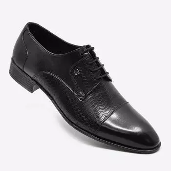 Fosco Man Классическая обувь из 100% натуральной кожи с подошвой для инъекций