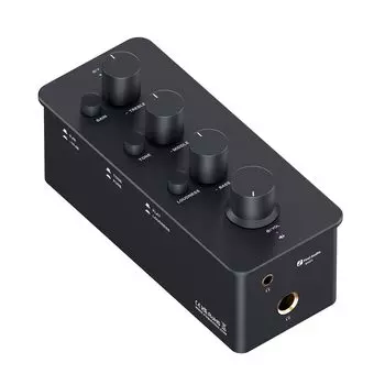 Fosi Audio SK01 Усилитель для наушников Эквалайзер Предусилитель Перезаряжаемый Усилитель для наушников Регулятор тембра Компенсация громкости для электрогитары Портативный