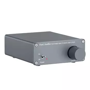 Fosi Audio TDA7498E 320 Вт 2-канальный стерео аудио усилитель приемник мини усилитель класса D для домашнего динамика 160 Вт x 2 24 В Мощность Hi-Fi Встроенный +