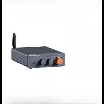 FosiAudio BT20APRO Двухканальный усилитель Bluetooth 5.0 с регулировкой высоких/низких частот No power supply небесно-голубой