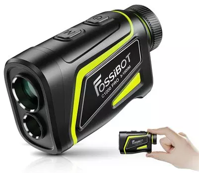 FOSSiBOT C1000 PRO Golf Laser Distance Meter OLED Display Самое быстрое измерение 6-кратный оптический телеобъектив с высокой прозрачностью Совместимость с Magnetic Golf