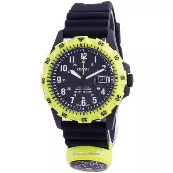 Fossil FB Adventure Compass Кварцевые FS5732 100M Мужские часы чёрный