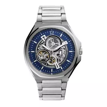 [Fossil] Наручные часы EVANSTON BQ2620 мужские серебристые