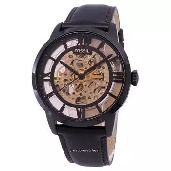 Fossil Townsman Автоматические мужские часы со скелетонизированным циферблатом ME3098