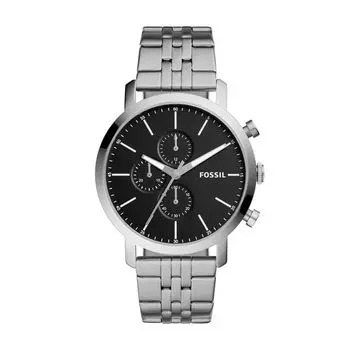 [Fossil] Watch 44MM LUTHER CHRONO BQ2328IE Men s Silver