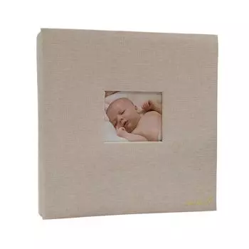 Фото Большой 160 л Вмещает 960 Высокопрозрачная Ткань Фото Выпускной Фотография Ребенка Подарочный Альбом, Вместимость, Карман, Страницы, Размер, Фотографии, Пленка, Обложка, бежевый