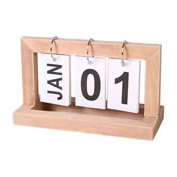 Фото Декор Экологически чистый Настольный Календарь Вечный Календарь Настольные Аксессуары Уникальный