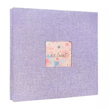 Фото Квадрат 378 Большой 9 42 Фото Идеальный квадрат Выпускной Памятный Детский Фото Подарок Альбом, Альбом, Карманы, Фотографии, Емкость, Карманы, Страницы, фиолетовый