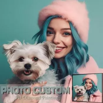 Фото на заказ алмазная вышивка полный круглый кристалл алмазная картина вышивка крестом алмазная мозаика наборы подарок на день рождения 50x70cm