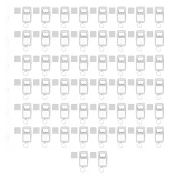 Фото открывалка для бутылок Keychian большой размер акриловый прозрачный брелок для открывалки для бутылок для живописной местности