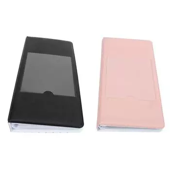 Фотоальбом 65 карманов альбом мини-карта Ablum PU обложка день рождения свадьба фотоальбомы для Polaroid 5 дюймов Black