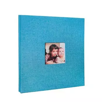 Фотоальбом Большой объем Фотоальбом 40 страниц 360 листов 480 листов Тип клея DIY Клей Мини Размер L Размер KG Размер 2L Высокопрозрачная пленка синий