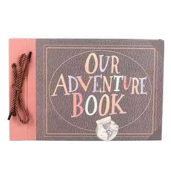 Фотоальбом DIY Винтажный привязной альбом с отрывными листами для записей свадебных путешествий
