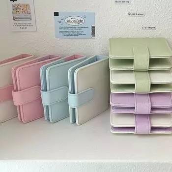 Фотоальбом из искусственной кожи, переплет для фотокарт, коллекция книг, держатель для фотокарточек с героями мультфильмов, подарок