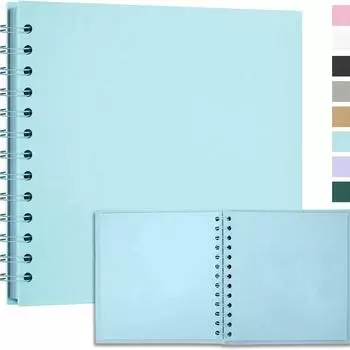 Фотоальбом из крафт-бумаги, альбом для граффити, памятный альбом, коллекционный альбом, книга для карточек, друзья синий