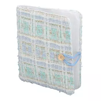 Фотоальбом с камерой мгновенной печати, 160 карманов, тканевая обложка, переплет для фотокарточек размером 3 дюйма, синий синий