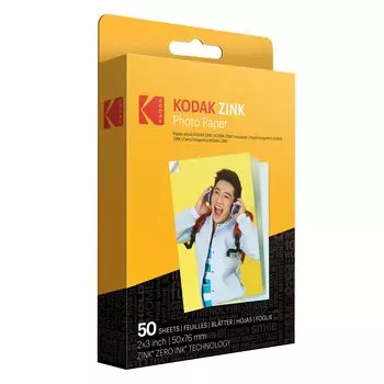 Фотобумага Kodak ZINK Photo Paper x Совместима с KODAK PRINTOMATIC, совместима с Kodak Mini SHOT 2 3 (Не Мини2)