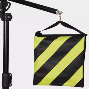 Фотографический мешок для утяжеления, пустой песок, прочный, ткань Оксфорд, мешок с песком с крючком для жёлтый