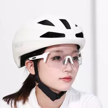 Фотохромные очки для езды на велосипеде с защитой от ультрафиолета, ветрозащитные, легкие, мужские и женские, для бега, для горного велосипеда, спортивные очки чёрный