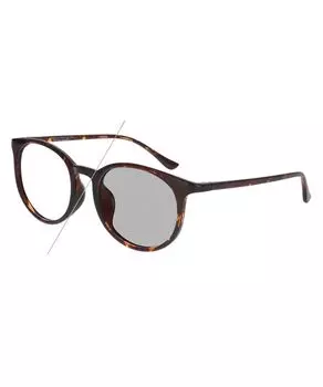 Фотохромные солнцезащитные очки типа Бостон, меняющие цвет линз, защита от УФ-лучей, стильные [Zoff] [Веб-эксклюзив] (коричневый) Защита, Защита, Мужской,