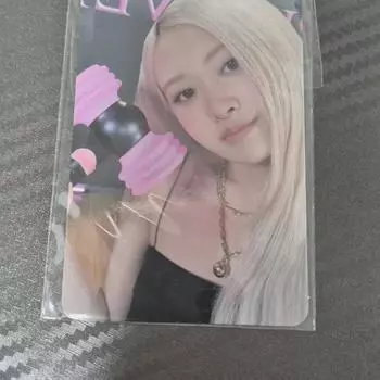 Фотокарточка Blackpink Rose нераспечатанная