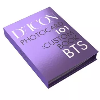 Фотокарточка BTS Dicon BTS 101 : Заказная книга