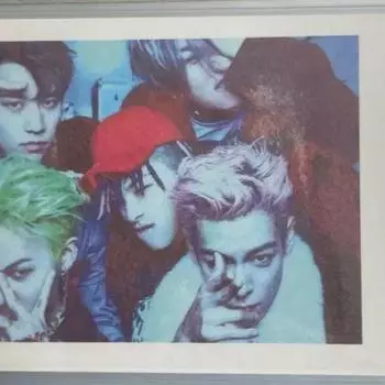 Фотокарточка группы Big Bang Maid Topg-dragon Taeon Seung Dae-sung