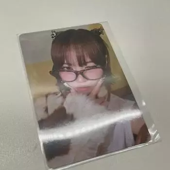 Фотокарточка с розыгрышем призов от башни Le Sserafim Kim Chaewon