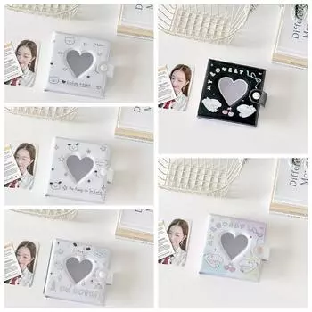 Фотокарточки с 3 отверстиями Альбом для фотографий Собака Кошка Фотокарточки Держатель Рамки для фотобудки Подарки для девочек style 2