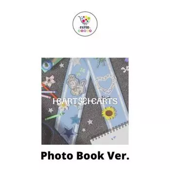 Фотокнига Ver Hearts2Hearts 1-й сингл-альбом The Chase No POB Random Ver
