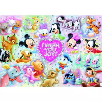 Фотопазл Disney 200 деталей ЖЕЛАЮ ВАМ РАДОСТИ!~Поздравления~ Д-200-894