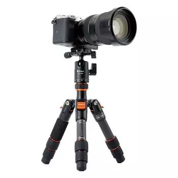 Fotopro Mini Tripod карбоновый штатив с шаровой головкой быстросъемная площадка для DSLR камеры легкий компактный мини-штатив настольный штатив Max