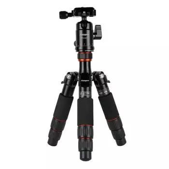 Fotopro Tabletop Tripod Mini Black 3 Tier Small Free Head Carbon Case Included 817235 X-go